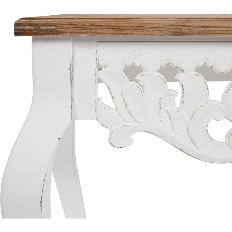 Console d'entrée en bois ornée