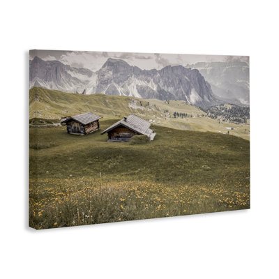 At The Foot Of Mountains Canvas Wall Art, design by ERIN MARIE