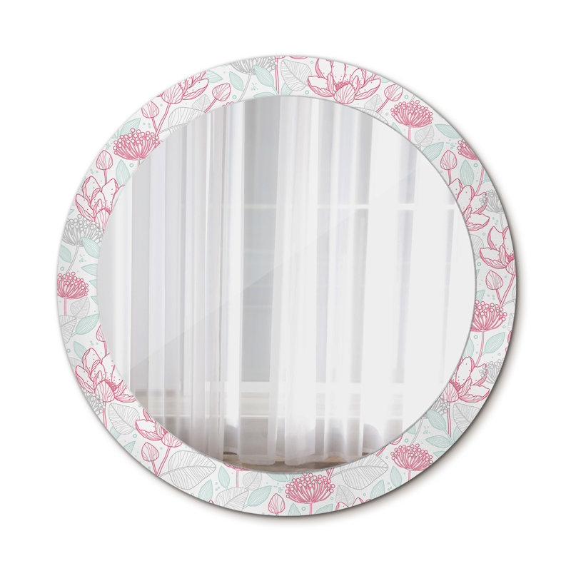 Huldar Glass Flat Wall Mirror