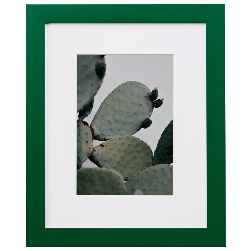 Cadre photo confetti 0,875 po Confetti, Vert, L 8 po x H 10 po avec passe-partout l 5 po x H 7 p