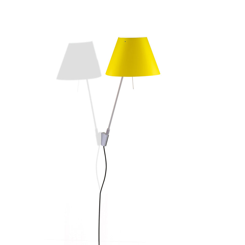 Costanzina Wall Lamp, Aluminum/Edgy Pink, Edgy Pink