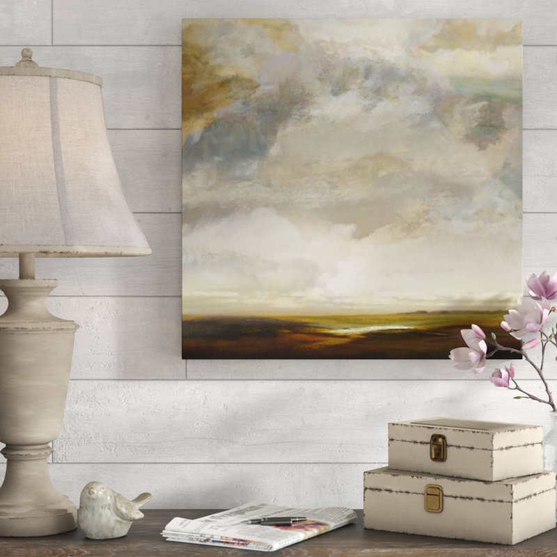 Roamant Moorlands II par Tania Bello - Peinture, Plexi, H 24 po x l 24 po x 1,5 po