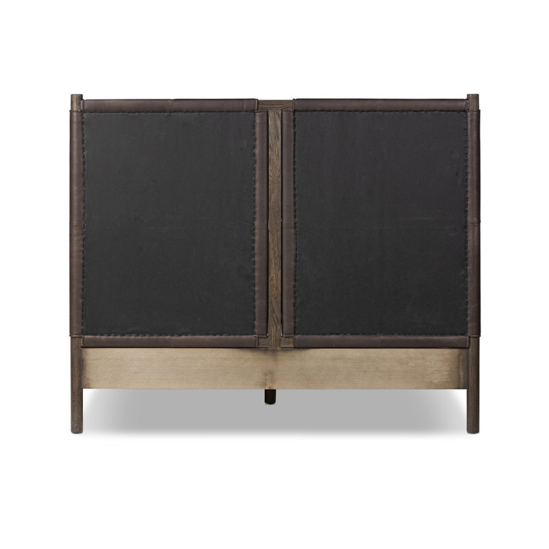 Salado Upholstered Bed, Queen, Heirloom Cigar