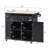 Kitchen Island With Power Outlet,Kitchen Storage Island With Drop Leaf And Rubber Wood,Open Storage And Wine Rack,5 Wheels,With Adjustable Storage For Home, Kitchen, And Dining Room-1792946523