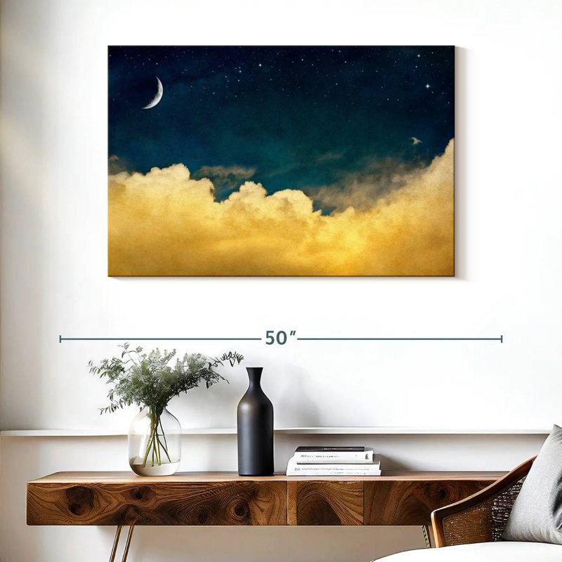 Alvord fantaisie ciel nocturne, H 26 po x l 39 po