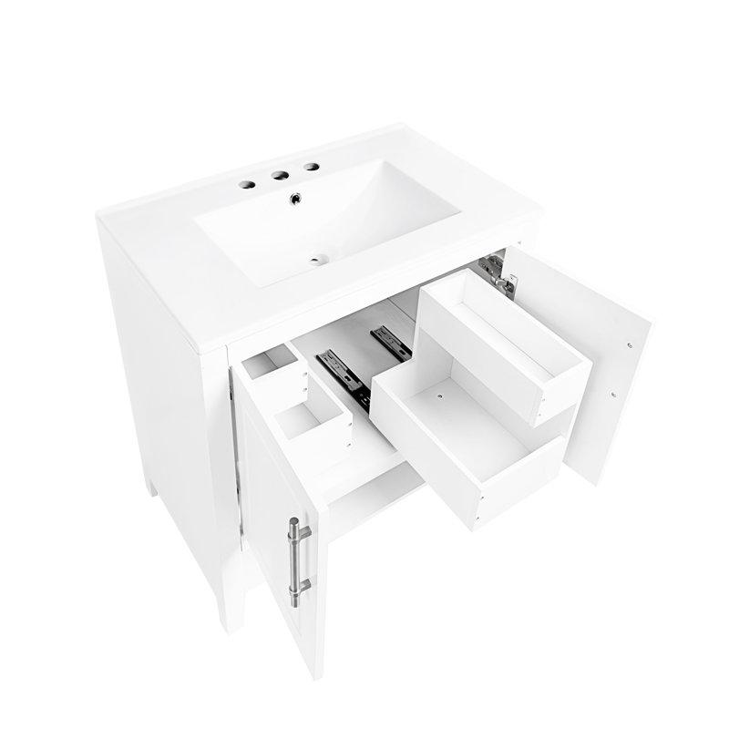 30" Bathroom Vanity With Sink