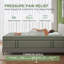 Matelas hybride 14 po en mousse de gel mi-ferme avec lit à ressorts ensachés Certipur-US-1885756263-1885518593