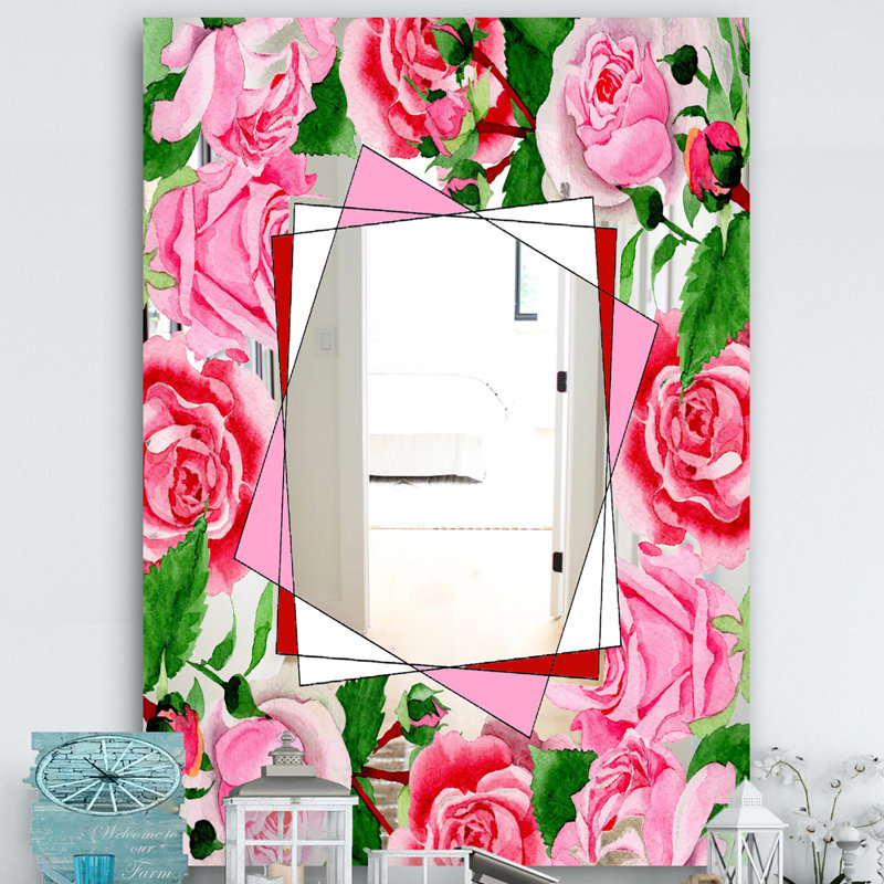 Miroir d'appoint Efflorescent, H 39,4 po x l 29,5 po