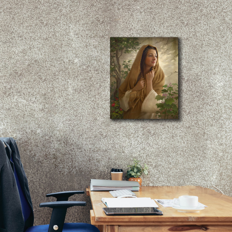 «Mary Kept All Ces Things» par Howard Lyon, Red Barrel Studio®, art mural sur toile, 26 po x 30 po, L 20 po x H 24 po