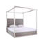 Wensley Grey Elm Canopy Bed