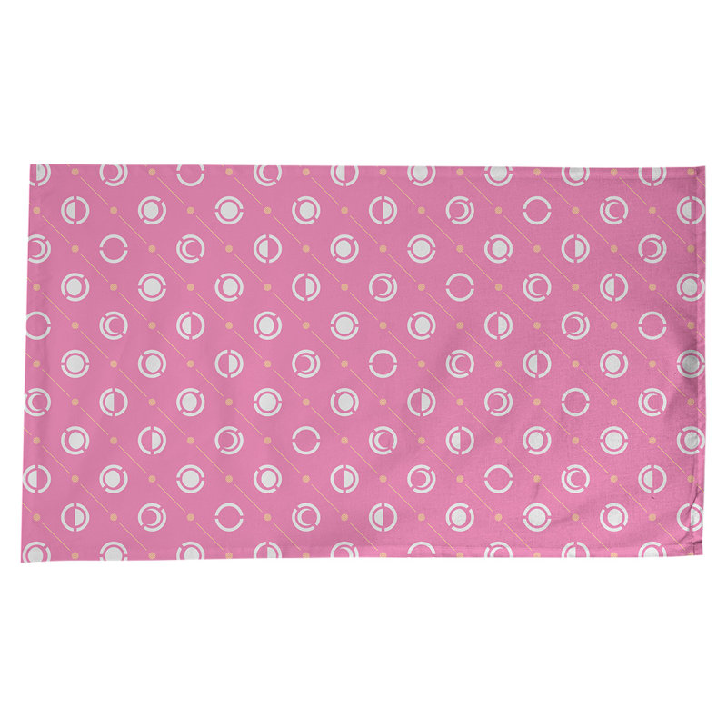 Nappe des phases de lune classiques, Rose / jaune / blanc