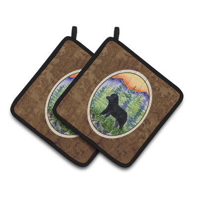Caroline's Treasures Schipperke Polyester Potholder