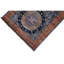 Hand Knotted Wool Area Rug in Gray And Rust