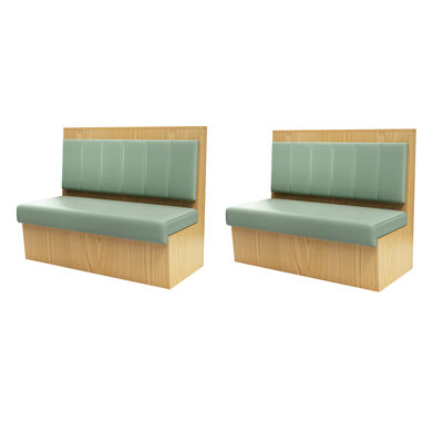 Banc rembourré en similicuir Modern Modern