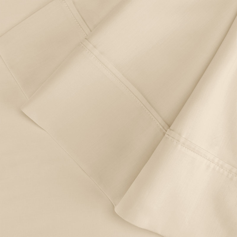 Superior Cotton Sheet Set Vintage Bedding Bohemian Wildflower, California King Sheet 4Pc Set, Ivory Solid