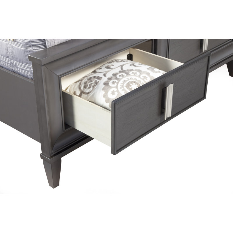 Lit plateforme tapissier Lorraine, Grand