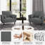 Upholstered Accent Chair-124635774