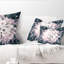Coussin lombaire à fleur flowerswork macro chrysanthemum