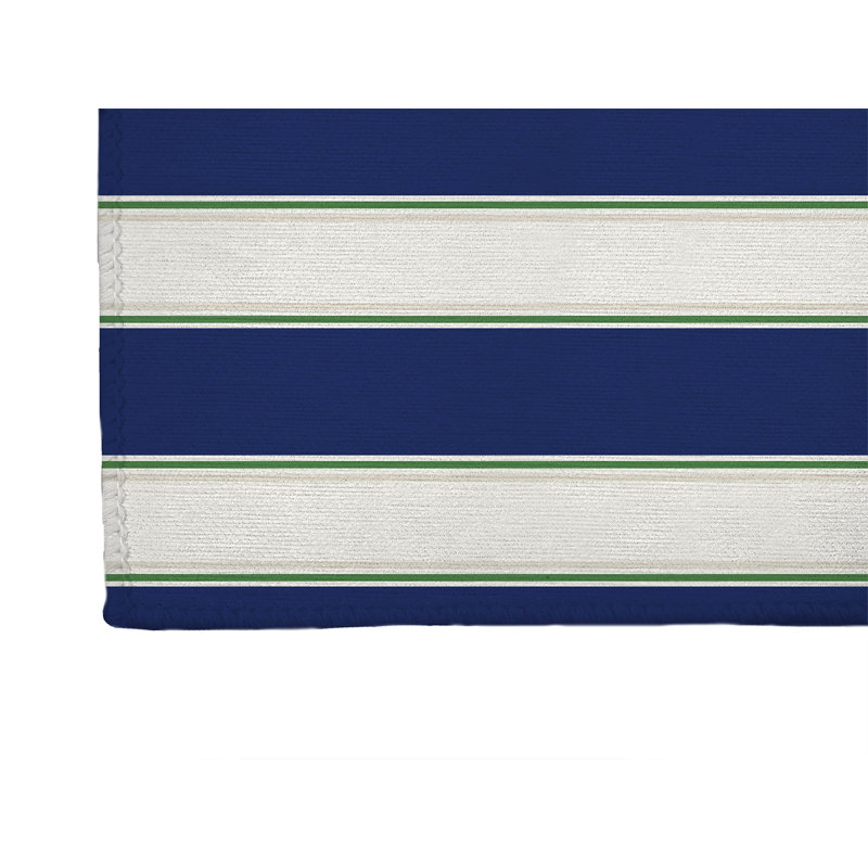 Cabana Stripe Outdoor Rug, Rectangle 4' x 6'