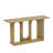 Modern And Curved Design Ash Veneer Console Table With Shelf,Suitable For Entryway,Hallway Living Room,Foyer,Corridor-1712405561