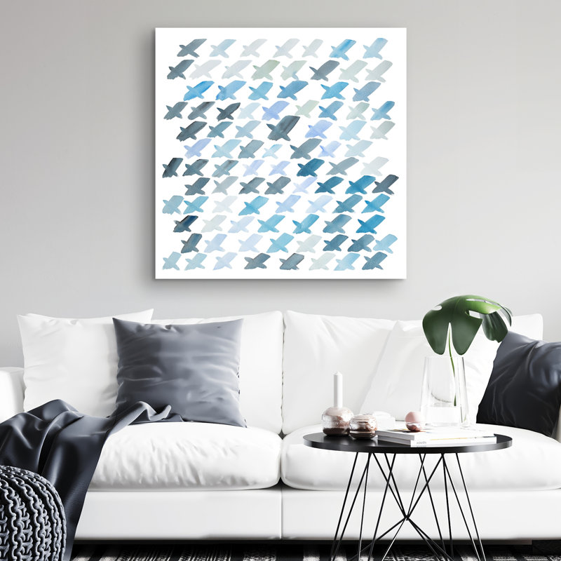 X pattern - 32"x32" art on canvas