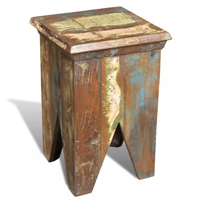 Solid Wood Accent Stool