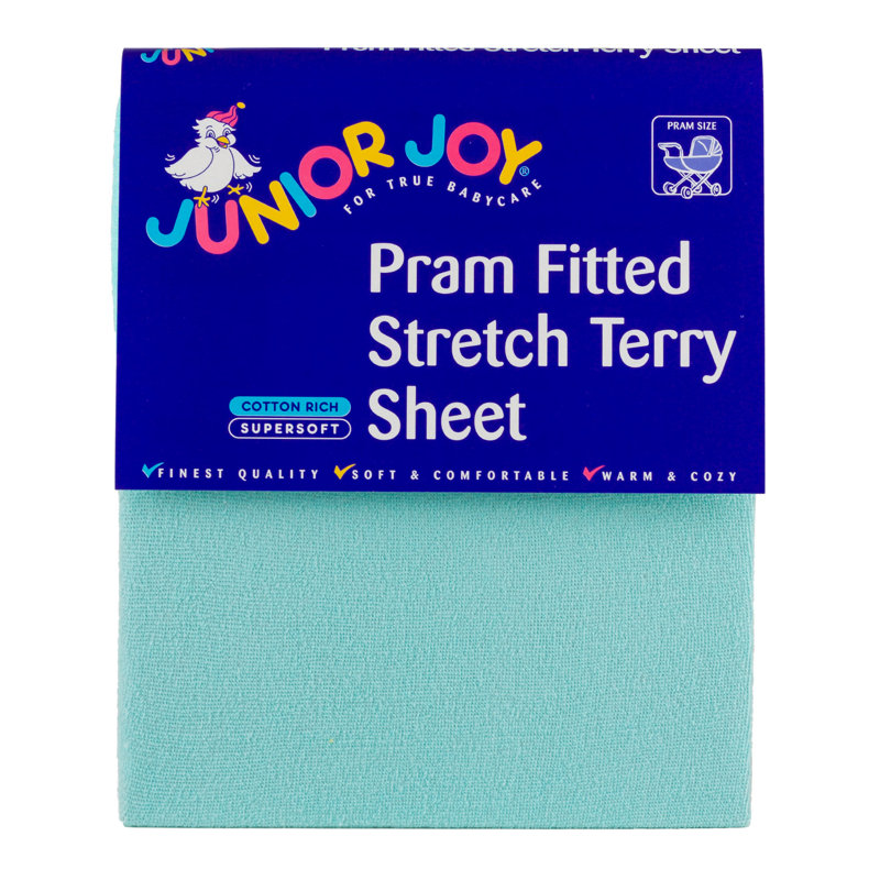 Muth Cotton Baby Blanket, Mint/Pink