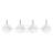 Kaelana 3-Light Vanity Light in Warm Brass-488369806-535162020-535161944