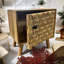43cm W Solid Wood Bedside Table