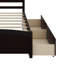 Lit plateforme simple avec tiroirs-1027049965