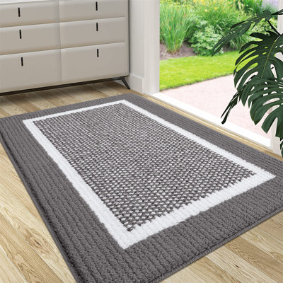 Paillasson à profil bas, tapis d'entrée antidérapant, tapis d'entrée