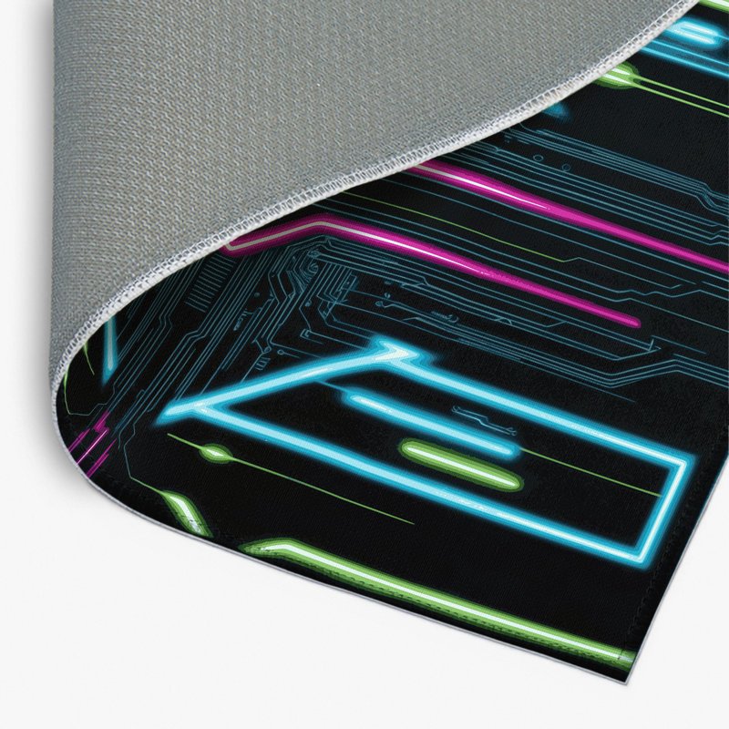 Tapis d'intérieur et extérieur Electric Nova, Rectangle 1 pi 6 po x 2 pi 6 po