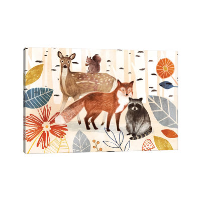 Cozy Autumn Collection A by Victoria Borges - Wrapped Canvas Gallery-Wrapped Canvas Giclée
