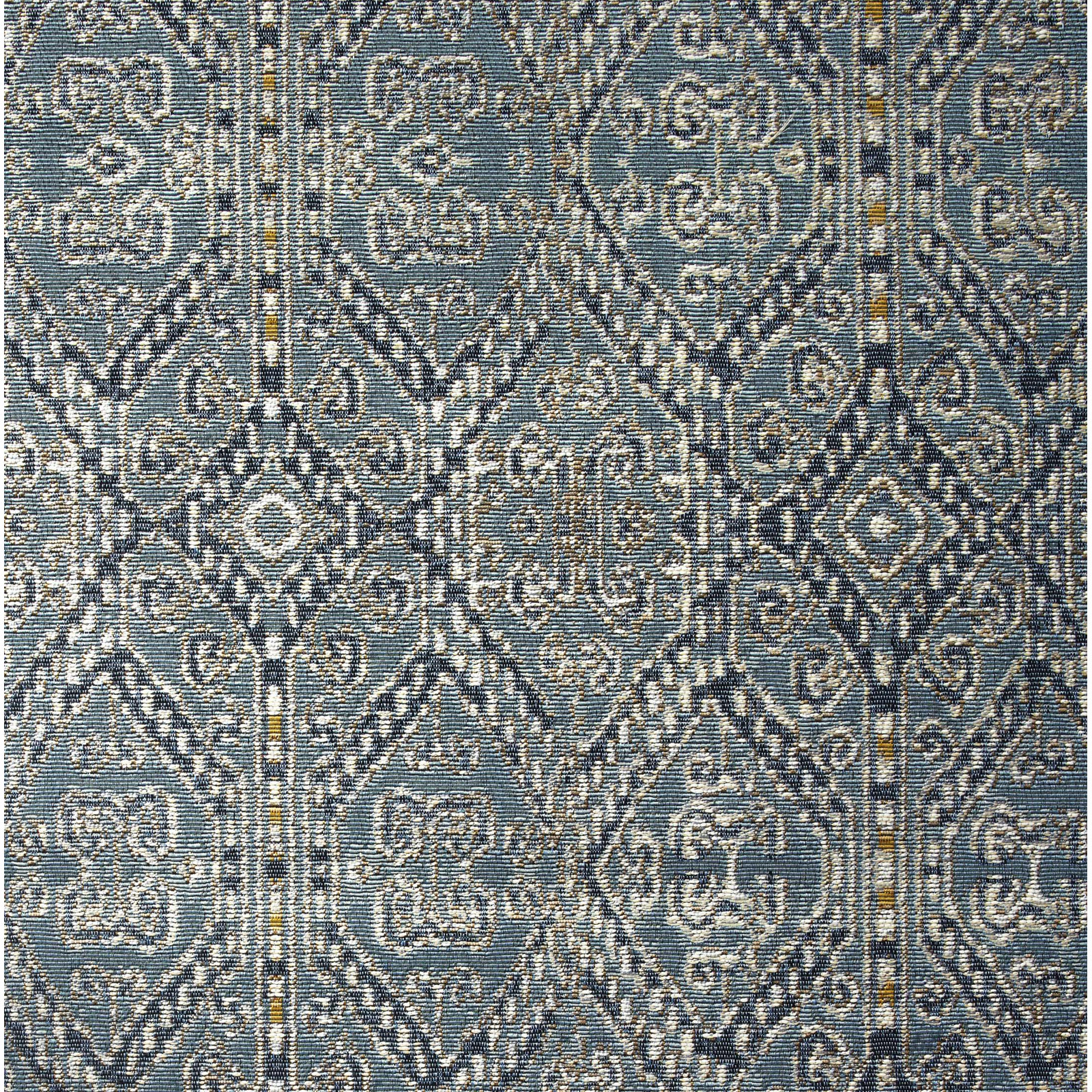 Davana Ocean Geometric Outdoor Rug, Rectangle 2'5" x 4'