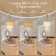 Attison 19.7" Boho Rattan 5 Lights Chandelier(Bulbs Included)