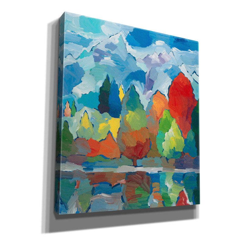 «Elbern Teton Tribute on Canvas» par Hooshang Khorasani, reproduction, H 30 po x l 26 po x P 1,5 po