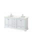 Meuble-lavabo double autoportant Deborah avec plateau en quartz-92725377-92725378-92725380