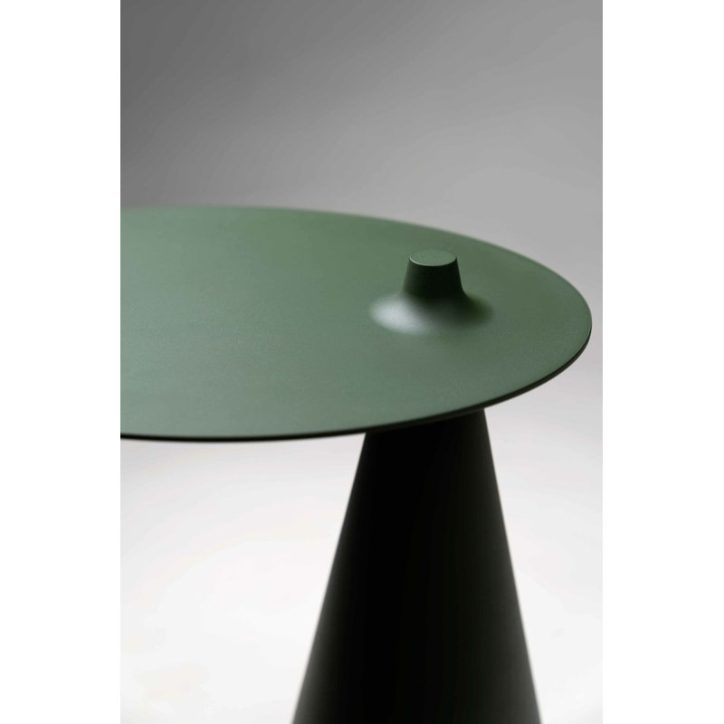 FEZ End Table, Olive Green