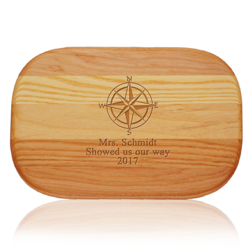 Carved Solutions Wood Cutting Board, Yes