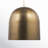 Miles 1 - Light Gold Single Pendant