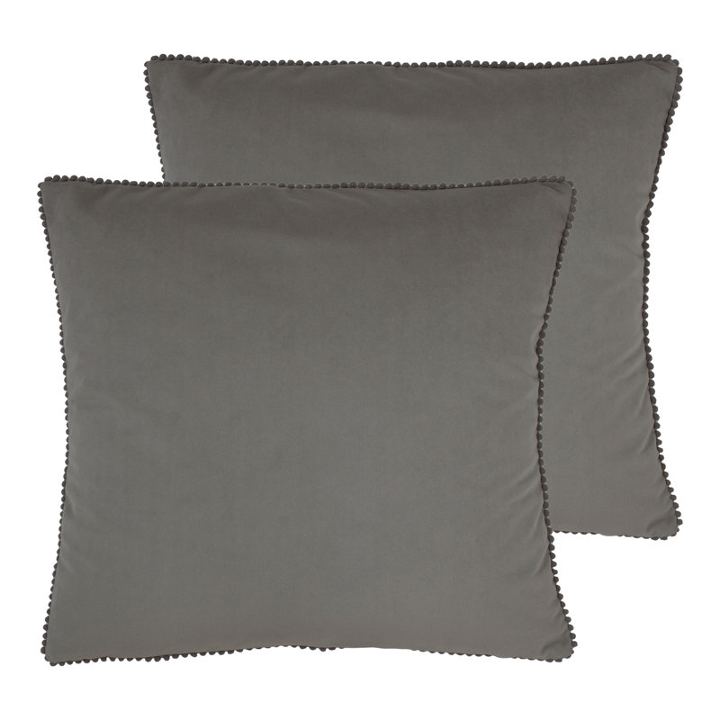 Square Cushion, Ochre, Feather