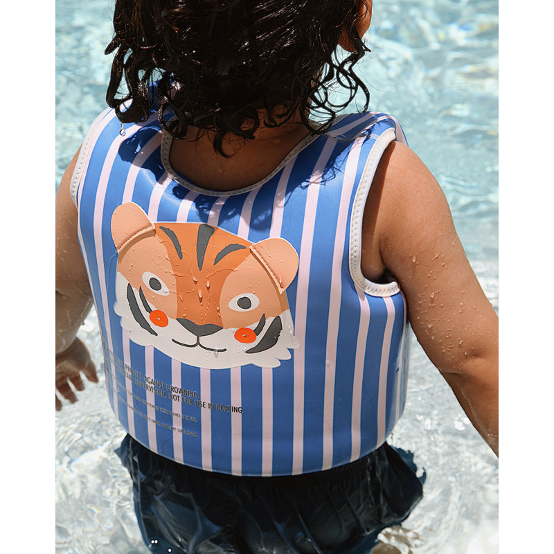 Gilet flottant: 3-6 - Tino le Tigre - Bleu