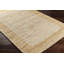 Tapis orange en coton / jute / sisal touffeté à la main rectangulaire Valer-385074497