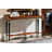 Console en bois massif 59,05 po