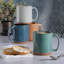 Ensemble de grandes tasses en grès cérame 4 pièces Mr. Coffee Dorsey