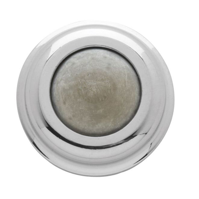 Brass Wall/Handle Bumper, Polished Chrome