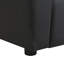 Fauteuil inclinable pour enfants, PVC noir