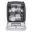 Powersteam Stainless Steel Dishwasher, Transitional Design