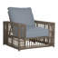 Fauteuil inclinable tissé Newport - Onyx-63361295-70040069-84544967