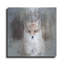 Art mural en métal Millwood Pines «Enchanted Winter Fox» par Bluebird Barn-928616982